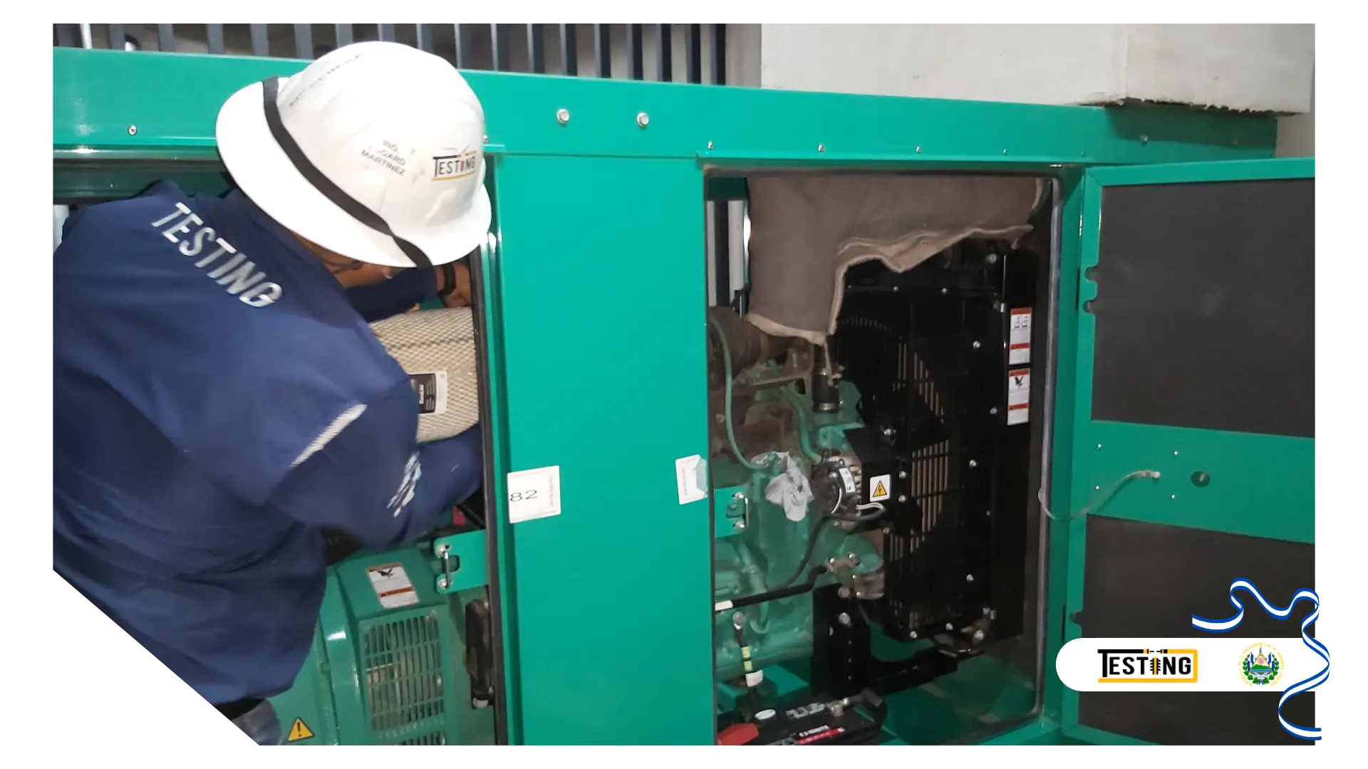 Mantenimiento de planta de emergencia Testing